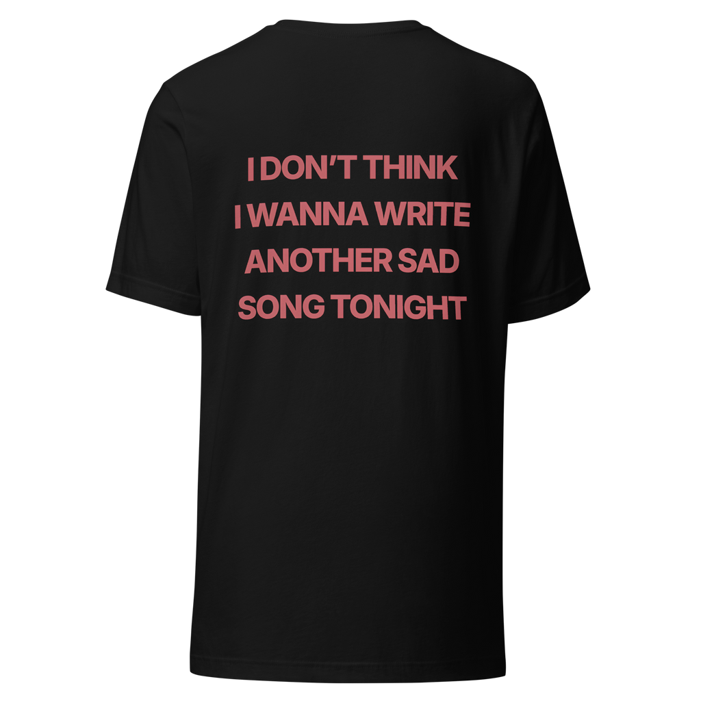 "Another Sad Song" Black Tee