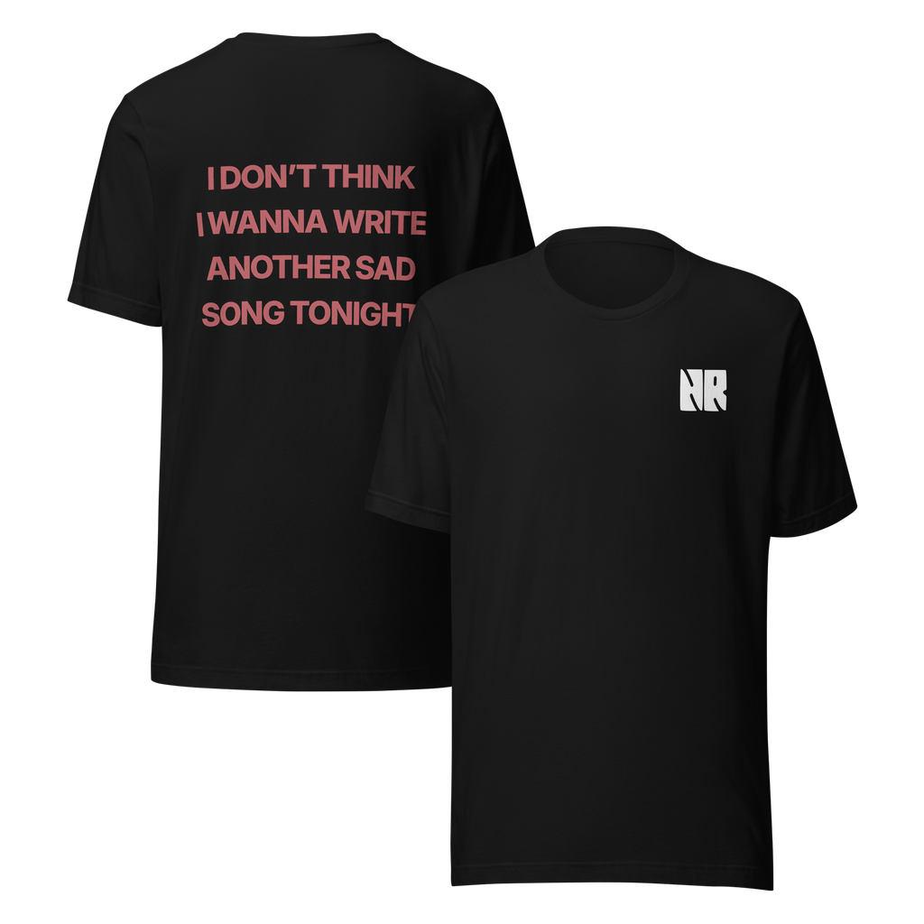 "Another Sad Song" Black Tee