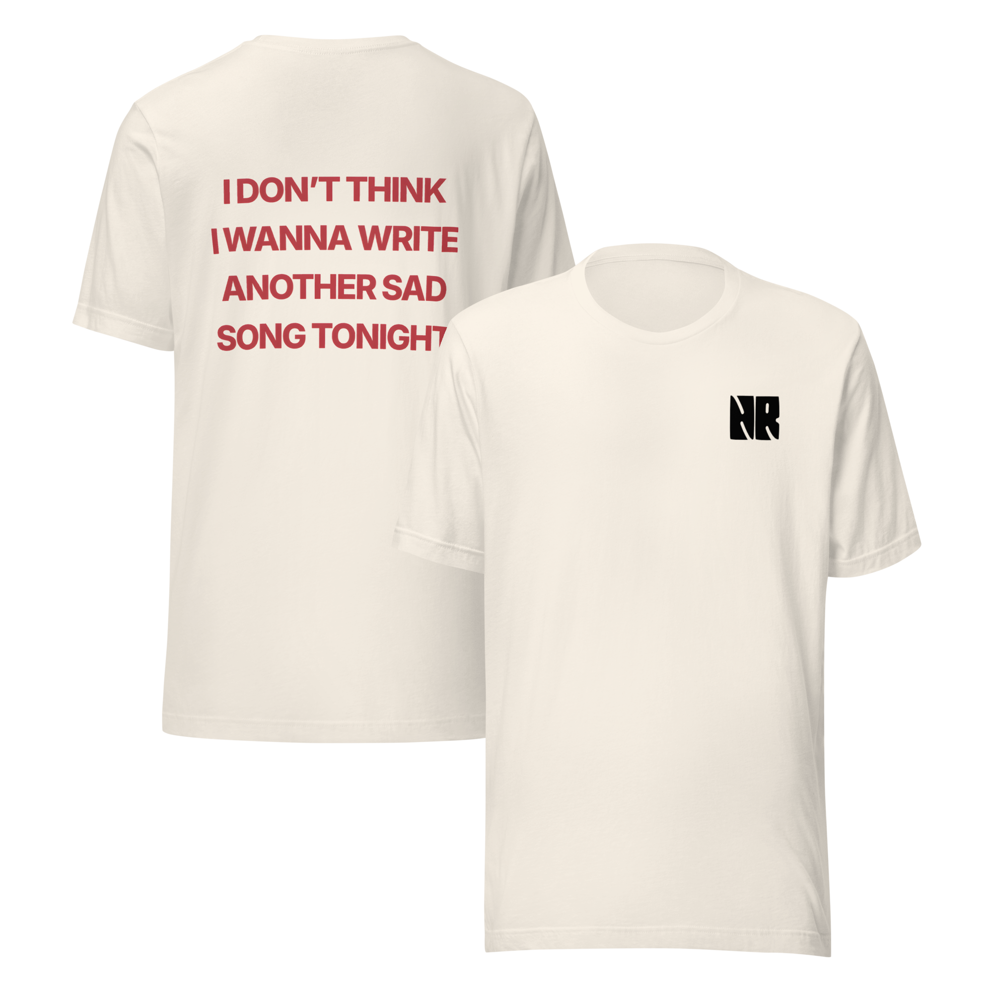 "Another Sad Song" White Tee